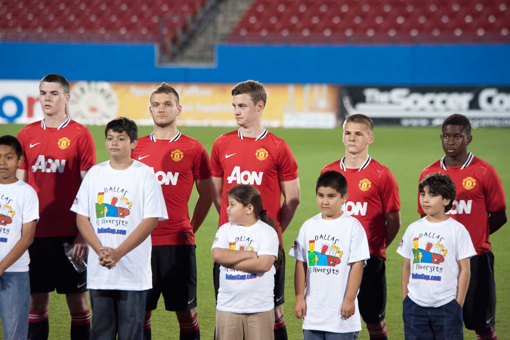 Dallas Cup. MU-Everton